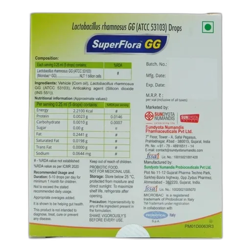 superflora gg oral drops 8 ml